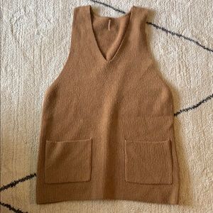 Tank top sweater dress